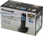Телефон беспроводной (DECT) Panasonic KX-TG2521RUT (титан) {АОН, Caller ID,спикерфон,голосовой АОН,полифония,цифровой автоответчик}