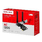 Wi-Fi  Bluetooth PCI Адаптер Mercusys AC1200 Dual-Band Wi-Fi Bluetooth  PCI Express Adapter