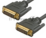 Кабель 5bites APC-096-020 DVI M / DVI M (24+1) double link, зол.разъемы, ферр.кольца, 2м.