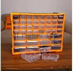 Ящик для инструментов Deko Smart box 44 (085-3007) оранжевый/черный