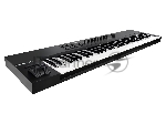 Клавиатура MIDI [25244] Native Instruments [KOMPLETE KONTROL A61] 61 клавиша, полувзвешенная, 8 ручек управления, колеса высоты тона и модуляции, 4-позиционный энкодер, OLED-дисплей, TRS-вход для педали, USB-порт