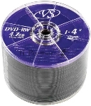 Диск DVD-RW VS (PERFEO) 4.7 Gb, 4x, Bulk (50), (50/600).