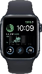 Смарт-часы Apple Watch SE 2024 A2722 40мм корпус темная ночь Sport Band ремешок темная ночь разм.брасл.:S/M