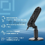 Микрофон проводной Оклик MP-M300 1.5м черный