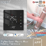 Термостат для электрических теплых полов Moes ZigBee Smart Thermostat черный модели ZHT-006