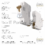Автоматический выключатель Werkel 1P 10 A C 6 кА W901P106