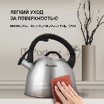 Чайник металлический Rondell Zart RDS-1828 2.7л. стальной, вид 16