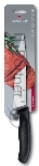 Нож кухонный Victorinox Swiss Classic (6.8003.19B) стальной разделочный лезв.190мм прямая заточка черный блистер