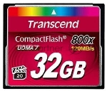 Флеш карта CF 32GB Transcend, 800X
