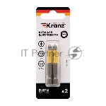 Бита для шуруповерта KRANZ PZ1х50 мм (2 шт./уп.)
