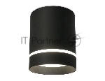 Светильник Ambrella light TN281 SBK черный песок LED 4200K 9W D80*100
