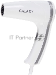 Фен для волос с настенным креплением Galaxy Line GL 4350, белый, 1400 Вт, 2 скорости потока воздуха, функция «холодный воздух», защитная сетка, настенное крепление
