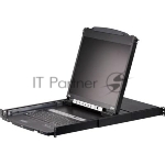 Переключатель Kvm ATEN 8P Dual RAIL LCD KVMP SWITCH 19INCH (CL5808NR).