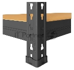 Стеллаж Практик SBL 180KD пол.:5 разборная 1803x900x450мм антрацит, вид 2