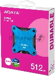 Внешний накопитель SSD 512GB A-DATA SD620, External, USB 3.2, [R/W -550/500 MB/s] синий