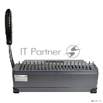 Переплетчик Office Kit B2112N A4/перф.12л.сшив/макс.450л./пластик.пруж. (4.5-51мм)