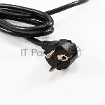 Блок розеток горизонтальный ExeGate ServerPro PDU-19H602 Al-6S-EU2, 19", 1U, Алюминий, 6 Schuko, кабель с евровилкой VDE-250V-16A-3*1.5mm2, 2метра, черный