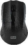 Мышь беспроводная USB STM 107CW черный STM USB WIRELESS MOUSE STM 107CW black