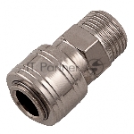 Муфта универсальная быстросъемная ("мама"), внешняя резьба 1/2", 1 шт.  Stels