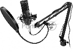 Микрофон проводной Оклик SM-600G 2.5м черный