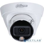 Уличная турельная IP-видеокамера FullColor DAHUA DH-IPC-HDW1239T1P-LED-0280B-S6 2Мп, 1/2.8” CMOS, объектив 2.8мм, обнаружение людей, LED 30м, IP67, металл/пластик