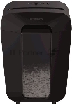 Шредер Fellowes PowerShred LX70 черный (секр.P-4)/перекрестный/11лист./18лтр./скрепки/скобы/пл.карты