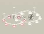 Светильник Ambrella light XR92211210/16 SWH/CL/PI белый песок/прозрачный/розовый GX53