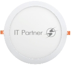 Светильник LED ДВО 1610 24Вт 6500К IP20 круг белый IEK LDVO0-1610-1-24-6500-K01