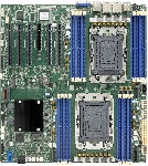 Серверная материнская плата AIC Vega, 2xLGA4677, Intel C741, 16xDDR5, 2xSATA, 2xM.2, 5xPCIe 5.0 x16, 1xVGA, 2x1Gb LAN, IPMI, 2xUSB-A 5Gbps, EATX
