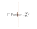 Настенный светодиодный светильник Ambrella light FL6123 CF кофе 14W 3000K-6400K 610*45*80