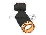 Светильник Ambrella Light XM6313005 SBK/CF черный песок/кофе MR16 GU5.3 (A2210, C6313, N6154)