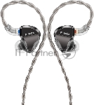 Гарнитура внутриканальные Fiio JH5 0.78м черный проводные крепление за ухом (80003493), вид 8