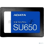 Накопитель SSD ADATA SU650, 512Gb, SATA III, 2.5", R/W 520/450