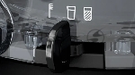 Соковыжималка Bosch MESM731M черный, шнековая вертикальная, 150 Вт, 1000 мл, электронное, реверс, вид 3