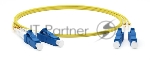 Патч-корд Hyperline волоконно-оптический (шнур) SM 9/125 (OS2), LC/UPC-LC/UPC, duplex, LSZH, 10 м FC-D2-9-LC/UR-LC/UR-H-10M-LSZH-YL (FC-9-LC-LC-UPC-10M)