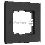 Рамка на 1 пост Senso (черный, стекло soft-touch) W0013108