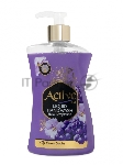 Жидкое мыло жемчужное Active 450 мл. С дозатором. Виноград и цветок (511801638)