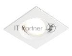 Встраиваемый поворотный точечный светильник Ambrella light TN102743 WH белый IP20 GU5.3 95*95*25