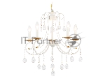 Светильник Ambrella light TR4916/5 WH/GD белый/золото E14/5 max 40W D550*860