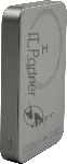 Мобильный аккумулятор Magssory PBN022 10000mAh QC4.0/PD3.0 15W 3A USB-C беспров.зар. титановый, вид 2