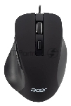 Мышь проводная Acer OMW120 черный, 2000 dpi, USB, кнопки - 6