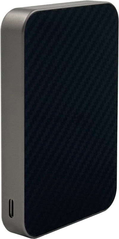Мобильный аккумулятор Magssory PBN022 10000mAh QC4.0/PD3.0 15W 3A USB-C беспров.зар. титановый