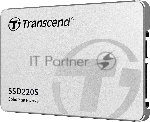 Накопитель SSD Transcend SSD220S, 960Gb, SATA III, 2.5", R/W 550/500, вид 13