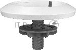 Крепёж настольный Accessory Logitech,Rally Mic Pod Table Mount Off-белый