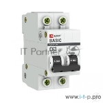 Автоматический выключатель EKF mcb4729-2-20C 2P 20А (C) 4,5кА ВА 47-29 EKF Basic