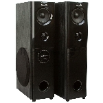 Колонка ELTRONIC 08" (20-82 HOME SOUND) динамик 6шт/2х8"; 2х4"; 2х1.5" комплект 2 колонки черный