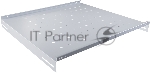 Полка стационарная NTSS NTSS-FS-H-600 1U нагр.:100кг. 19" 350мм серый (упак.:1шт)