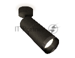 Светильник Ambrella Light XM6313011 SBK/PBK черный песок/черный полированный MR16 GU5.3 (A2210, C6302, A2061, C6313, N6131)