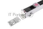 Вертикальный блок розеток ЦМО Rem-16 с выкл., 14 IEC 60320 C13, 10 C19, вход C20 16A, алюм., 33-38U (R-16-14C13-10C19-V-1420)