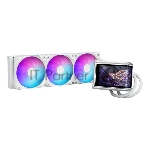 Жидкостная система охлаждения ASUS ROG RYUO IV 360 ARGB WHT белый, алюминий/медь, 2000 об/мин, 30.7 дБ, 4 pin, вид 4